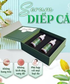 serum trị mụn diếp cá igreen trị mụn, trị thâm, không gây bong tróc, dị ứng mẩn ngứa, dành cho mọi loại da, da dầu, mẹ bầu, em bé đều sử dụng được.