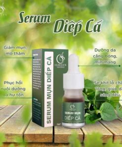 serum trị mụn diếp cá igreen - giải pháp tự nhiên cho làn da sáng khỏe, không tì vết