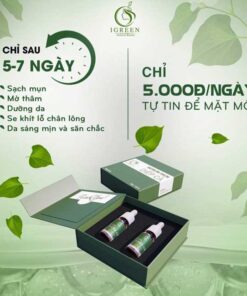 Serum Trị Mụn Diếp Cá iGreen - Giải Pháp Tự Nhiên Cho Làn Da Sáng Khỏe, Không Tì Vết